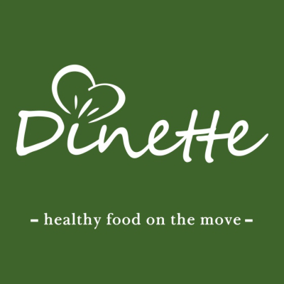 dinette healthy food on the move logo