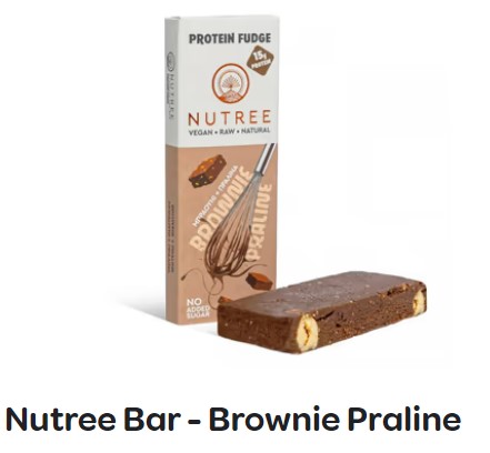 brownie pralina nutree Bar